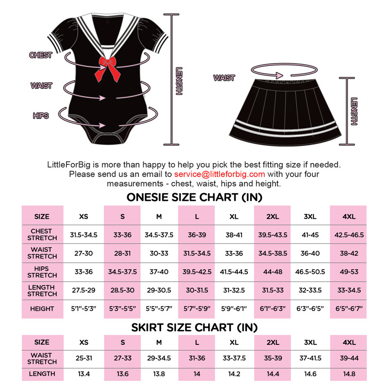 Adult Baby onesie skirt set
