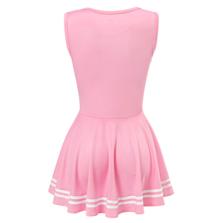 LittleForBig dames katoen mouwloos overall babygirl cheerleader bodycon mini -jurk rok, roze, XL LittleForBig dames katoen mouwloos overall babygirl cheerleader bodycon mini -jurk rok, roze, XL