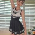 Cheer Sissy Mini Dress Black