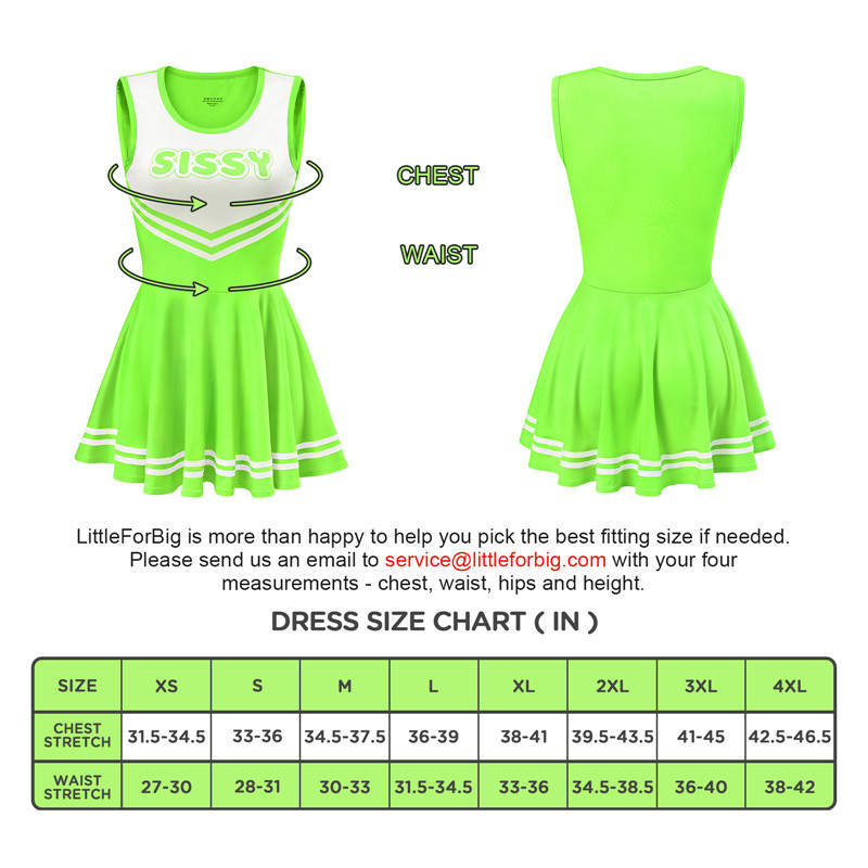 Cheer SissyUniversity Mini Dress Green