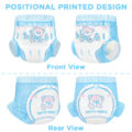 Potty Pants Adult Diapers 10 Pieces Pack(M)/(L)/(XL)