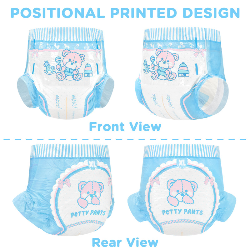 Potty Pants Adult Diapers 10 Pieces Pack(M)/(L)/(XL)