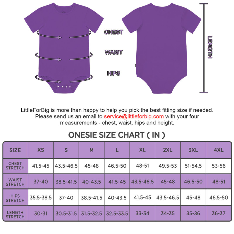 Relaxed Fit Basic Onesie Purple