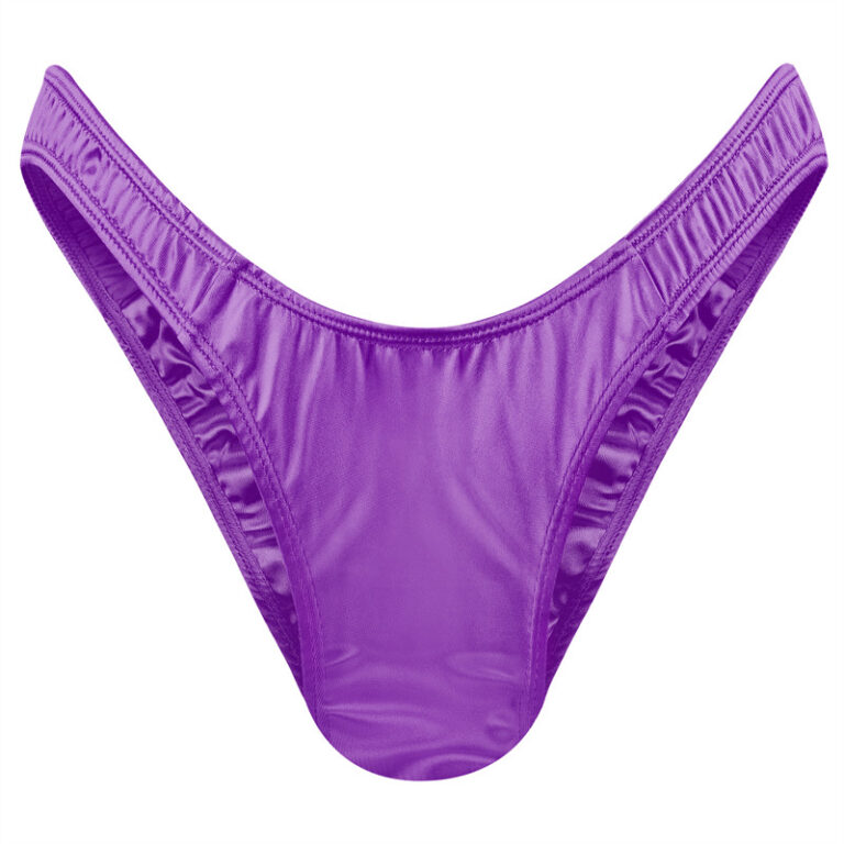 LittleForBig Kleine Geheim Tanga Tuck Gaff Slipjes glad zijdeachtig verborgen gaff vormende slips voor crossdressers en transgender-individuen, roze, 4XL