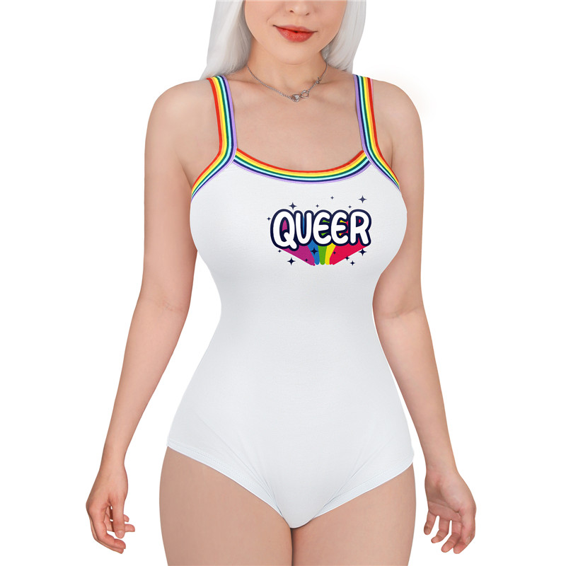 Pride Camisole Bodysuit Queer