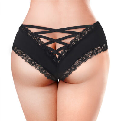 SissyUniversity Tease Panties Black