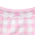 Gingham Lolita Bralette Set Pink