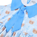 Beary Cute Babydoll Top Blue