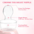 Adult Silicone Ultra Bottle Nipple