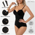 Black Tummy Control Shapewear Bodysuit