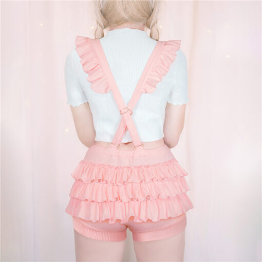 Ruffle Butt Shortalls