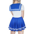 Magical Girls Silk-soft Mini Dress Blue