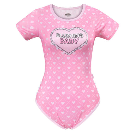 New Blushing Baby Ruffle Butt Onesie