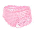 Cheeky Bow Tucking Gaff Panties Pink