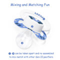 Gen2 Bigshield Little Blue Printed Pacifier