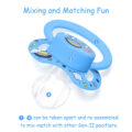 Gen2 BigShield Printed Pacifiers Set My Little Baby 3-Pack