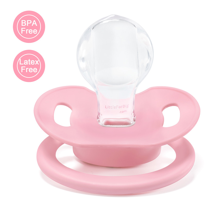 Gen2 BigShield Pacifier My Little Baby Pattern Pink