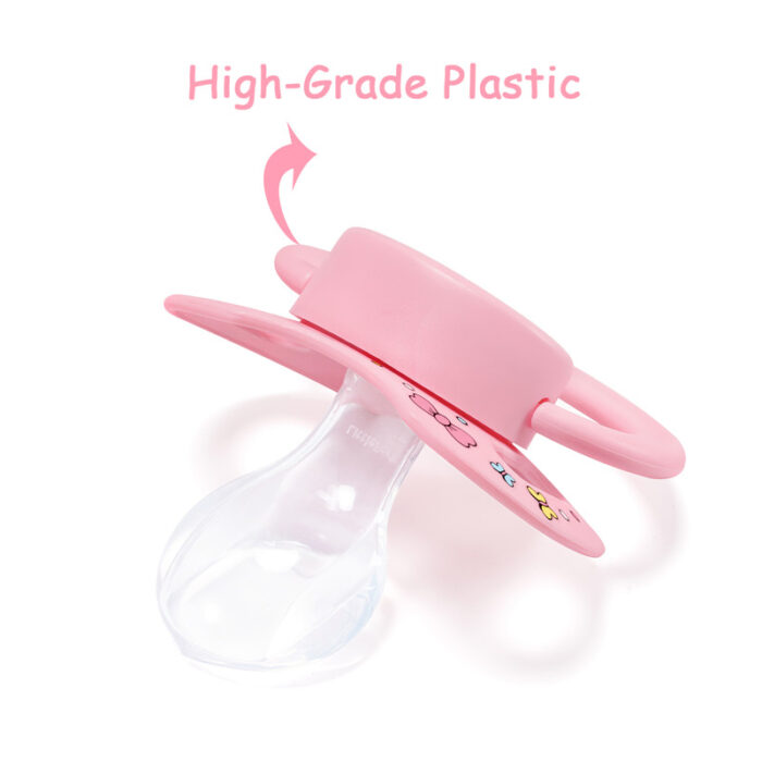 Pink Marshall Pacifier Gen2 BigShield Pacifier My Little Baby Pattern Pink - LittleForBig Cute ...