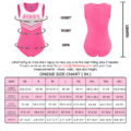 Cheer Sissy Onesie Bodysuit Rose