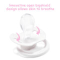 Gen2 BigShield Pacifier Baby Girl Pattern