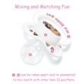 Gen2 BigShield Pacifier My Little Pet Pattern