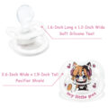 Gen2 BigShield Pacifier My Little Pet Pattern