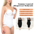 White Mesh Shapewear Bodysuit