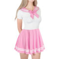 Magical Girls Silk-soft Mini Dress Pink