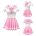 Magical Girls Silk-soft Mini Dress Pink