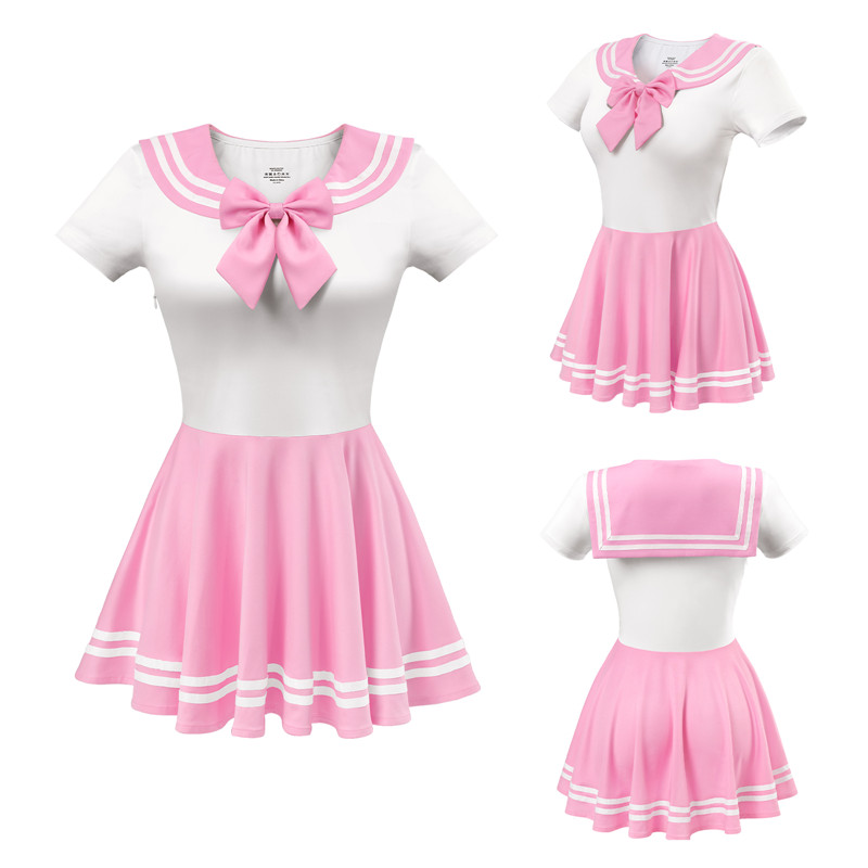 Magical Girls Silk-soft Mini Dress Pink
