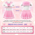 Magical Girls Silk-soft Mini Dress Pink