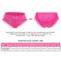 Sissy Lacy Frill Panties Rose