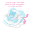 Gen2 BigShield Pacifier Baby Bear Pattern