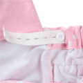 Blushing Baby Ruffle Butt Shortalls