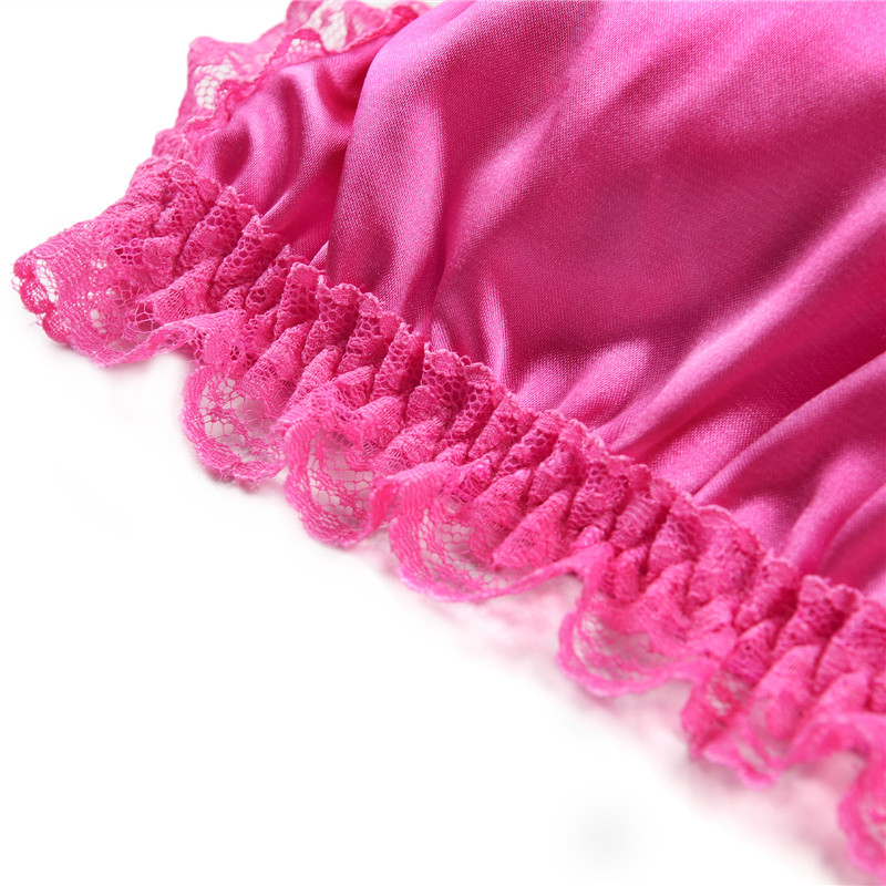 SissyUniversity Lacy Frill Bralette Rose