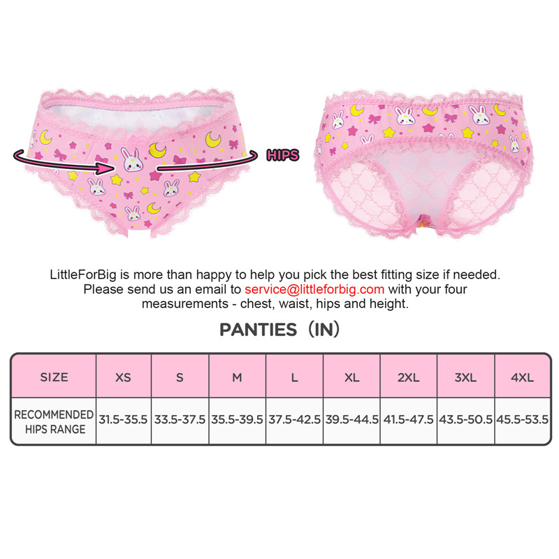 Cheeky Usagi Tucking Gaff Panties Pink