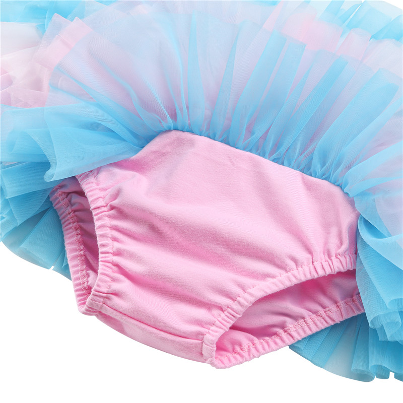 Ballerina Tutu Bloomers Skirted Panties RainBow