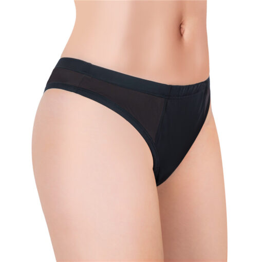 Tucking Gaff Brazilian Cheeky Panties Black