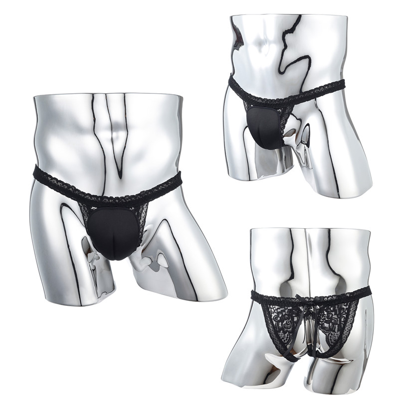 Camel Toe Tucking Gaff Thong Panties