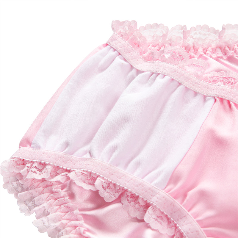 SissyUniversity Lacy Frill Panties Pink