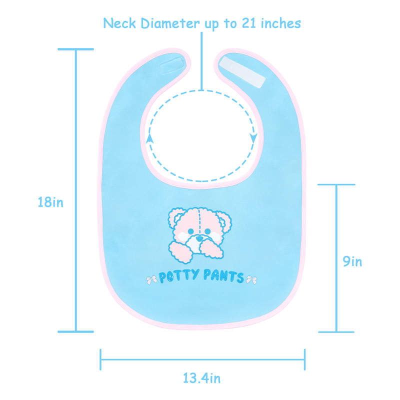 Potty Pants Adult Bib