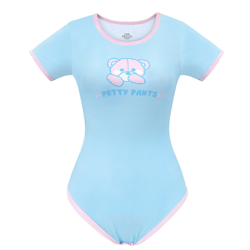 Potty Pants Two-sided Printed Onesie Bodysuit
