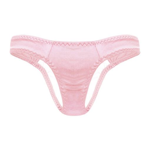 LittleForBig Dun band ademend Tucking Gaff Braziliaanse cheeky slipje glad zijdeachtig verbergen gaff shaping slip voor crossdressers transgender individuen, lila, M