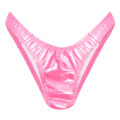 Little Secret Faux Leather Thong Tucking Gaff Panties