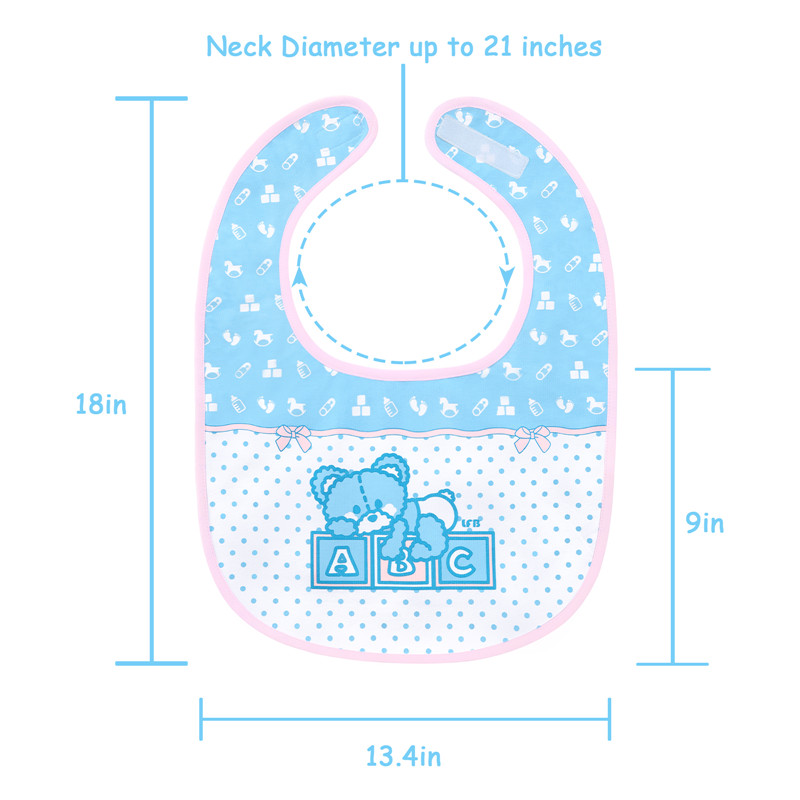 Potty Pants Printed Adult Bib