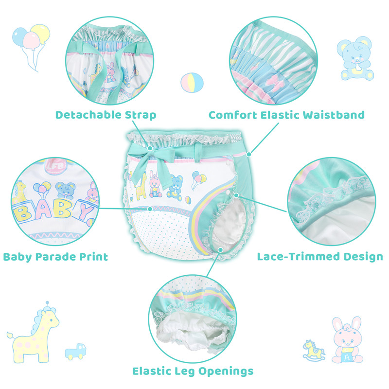 Baby Parade Silky Ribbon Omutsu Japanese Diaper Cover