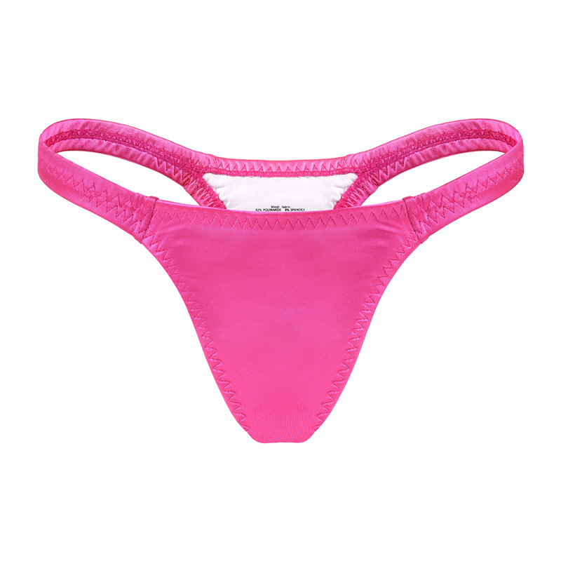 Thin Band Thong Tucking Gaff Panties Hot Pink