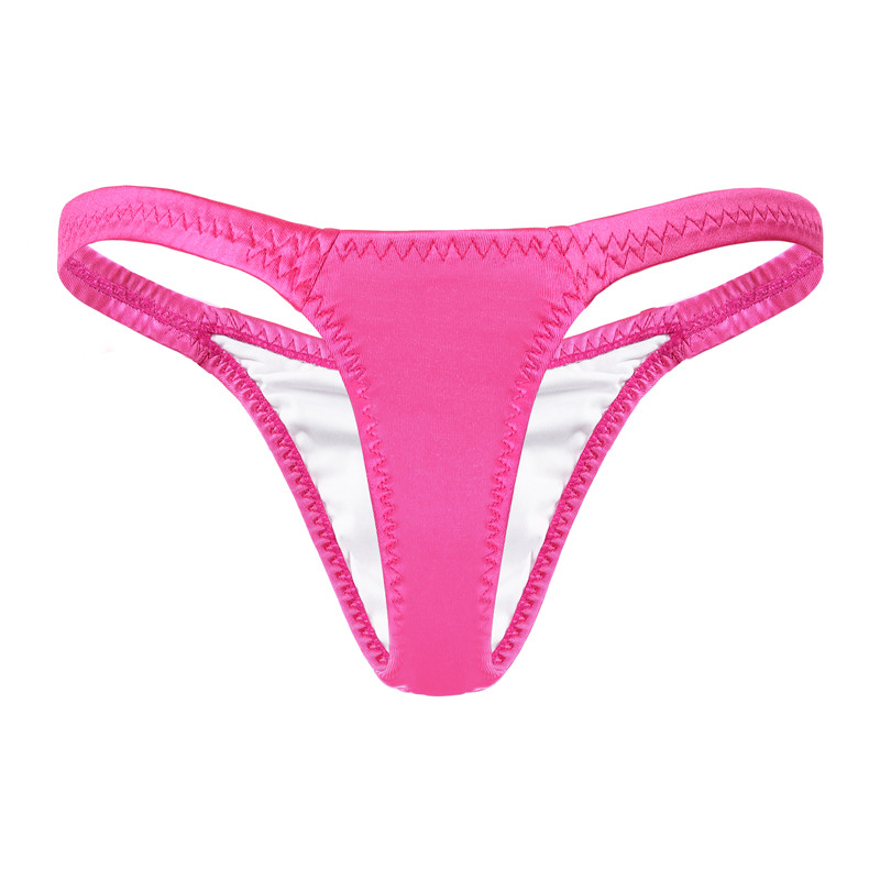 Thin Band Thong Tucking Gaff Panties Hot Pink