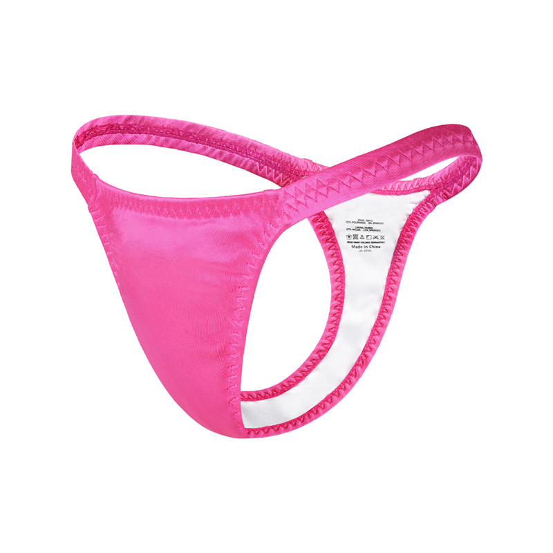 Thin Band Thong Tucking Gaff Panties Hot Pink