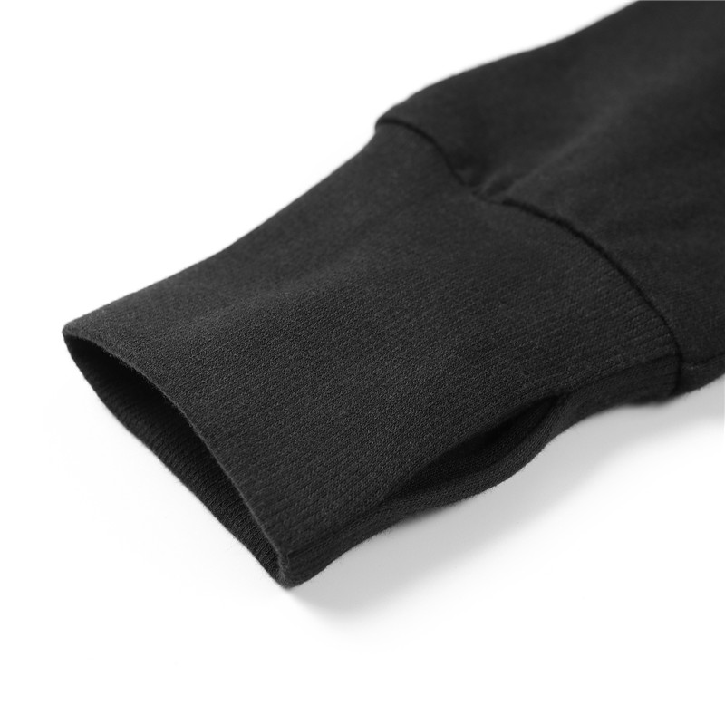 Cozy Bear Hoodie Sweatshirt Onesie Black